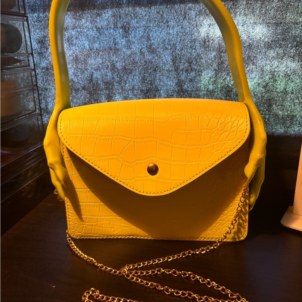 Wicked Misfit Skeleton Hand Bag